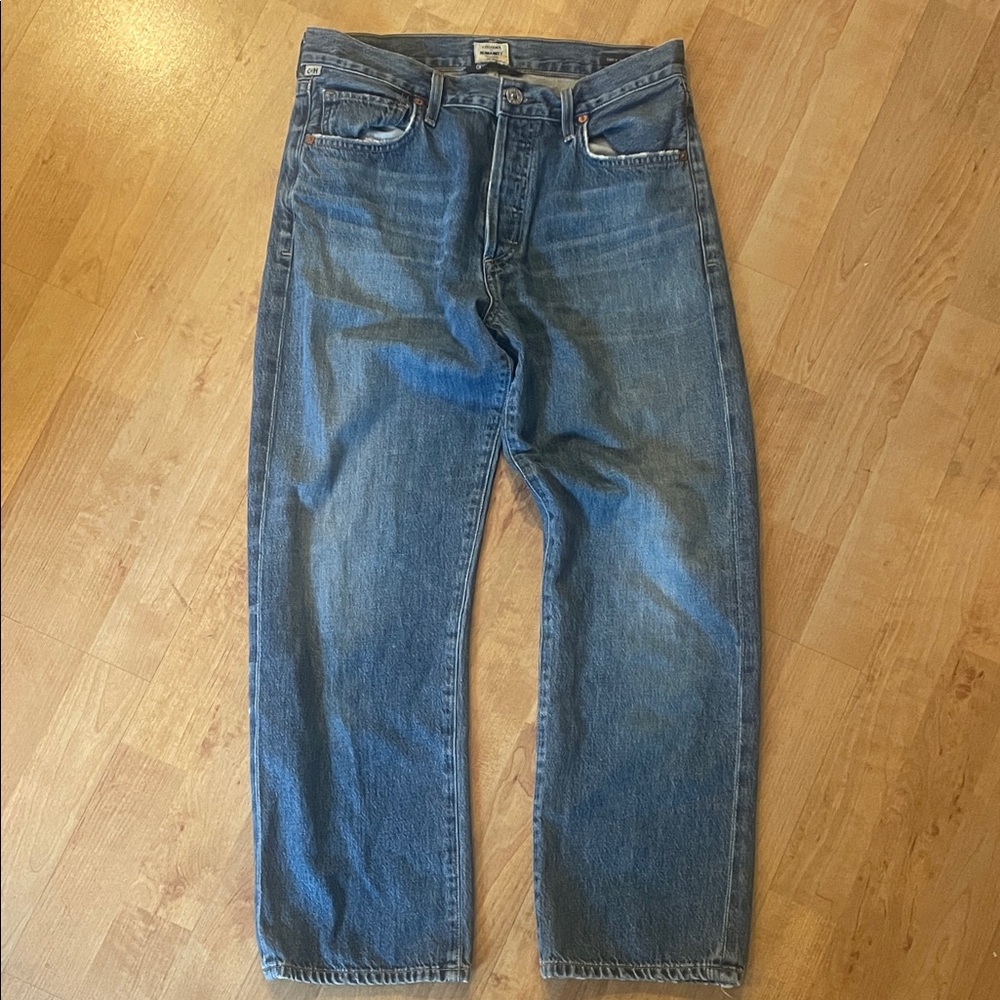 Citizens Of Humanity Emery Relaxed Straight Crop Jeans - Picture 3 of 10